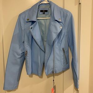 Fraud leather jacket